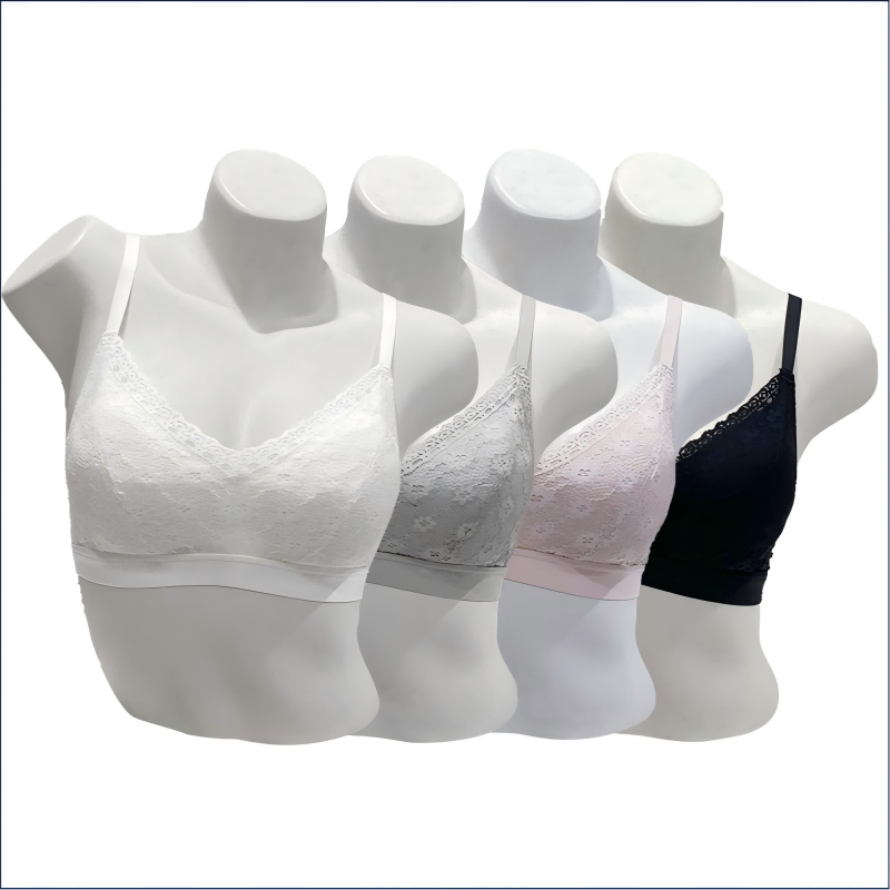 Confident Lace French Comfort Bra