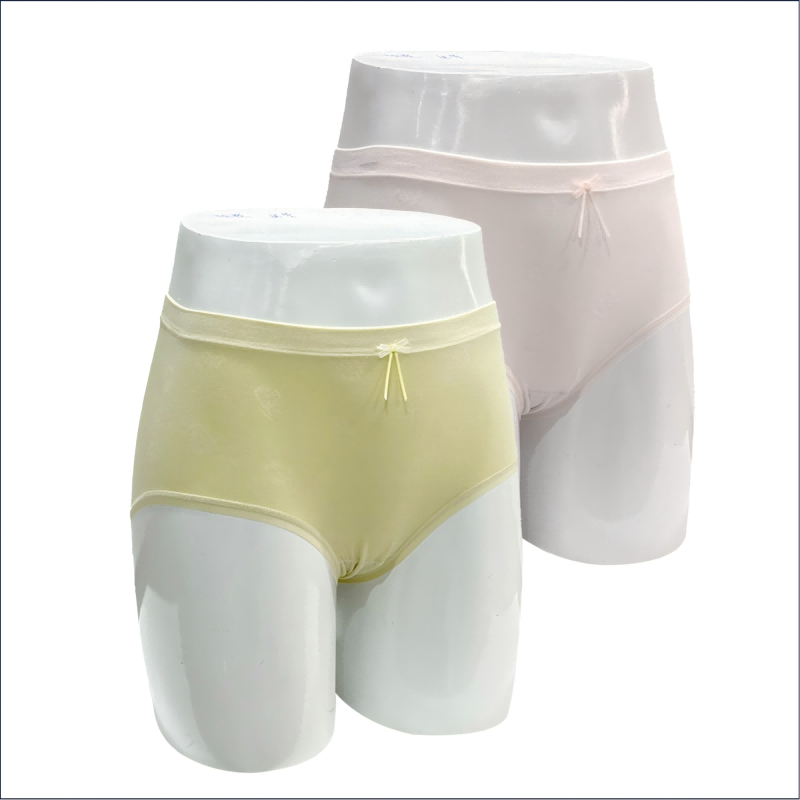 Women's Seamless Jacquard Briefs in the Deep Bamboo Forest