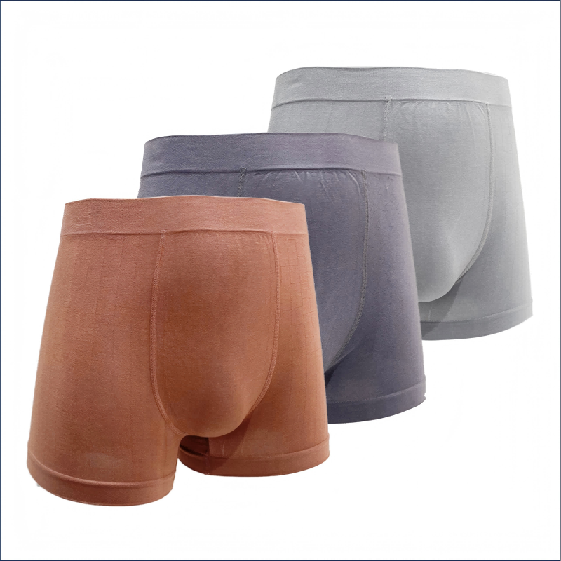 Men's seamless boxer briefs